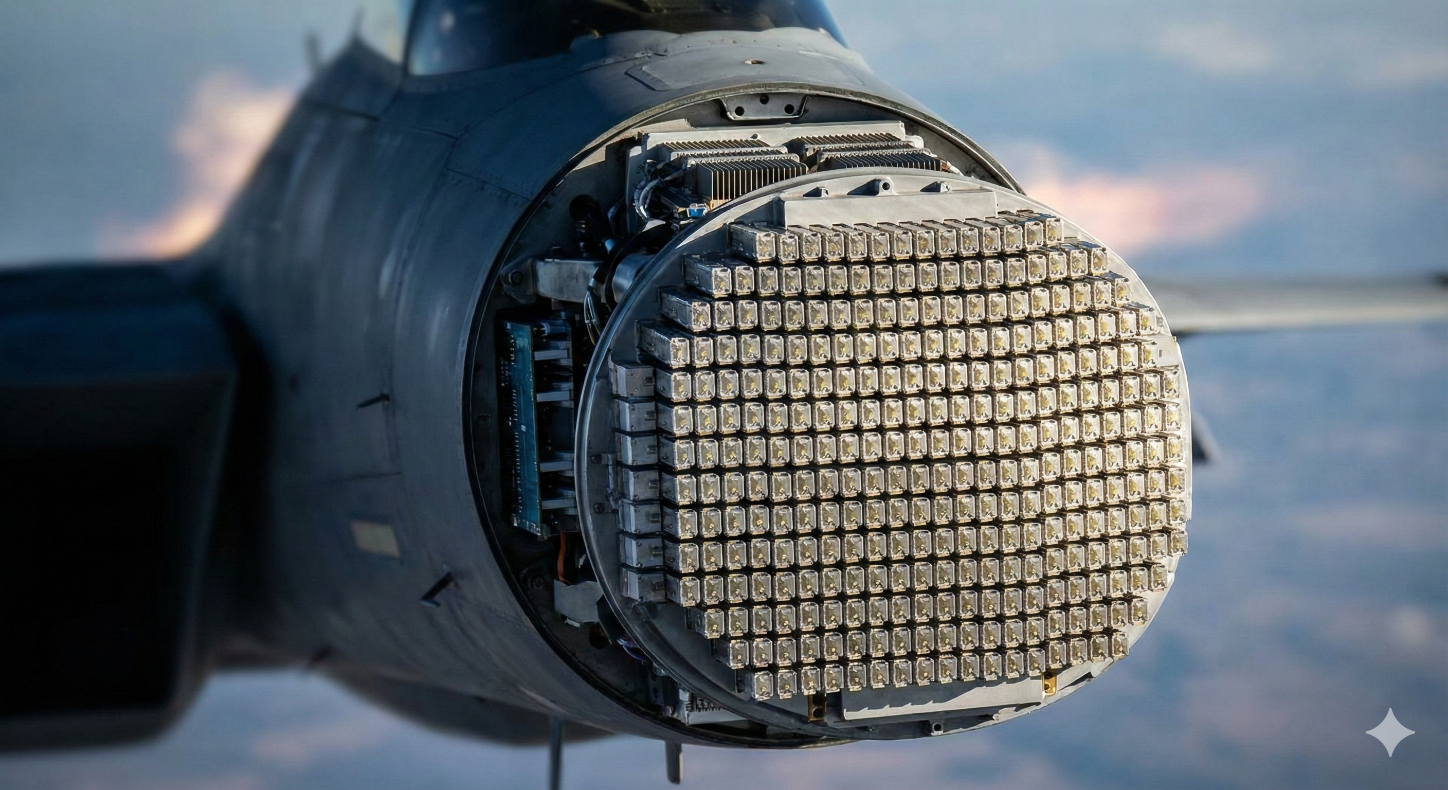 Fighter Aircraft AESA Radar